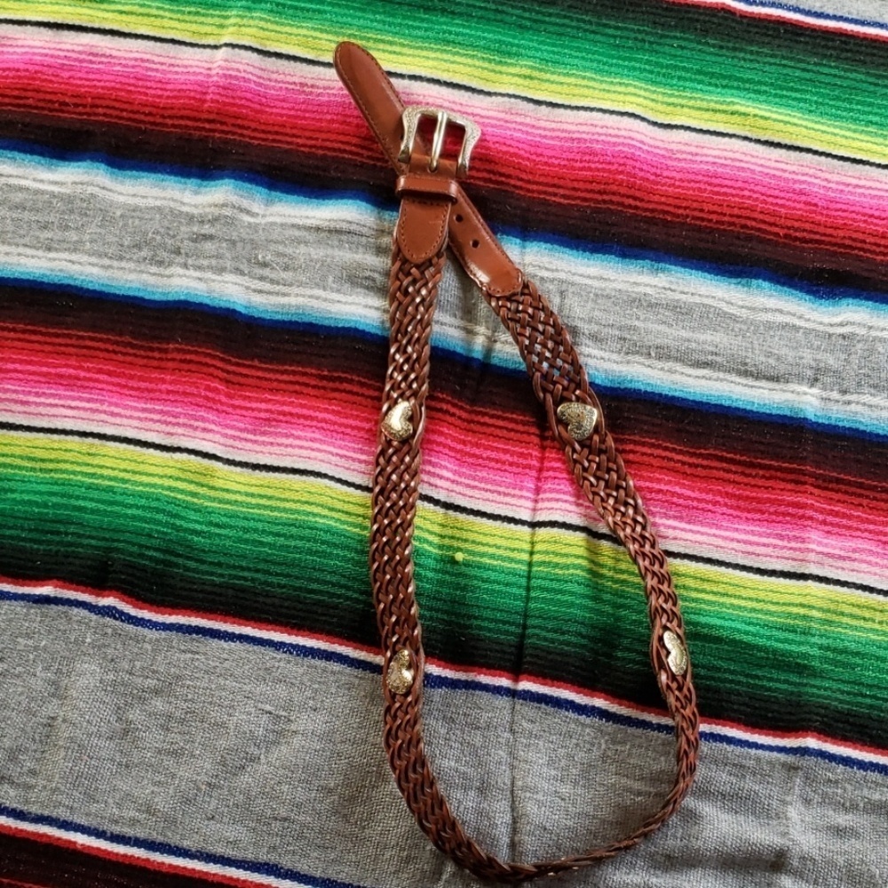 Fossil braided woman belt M
